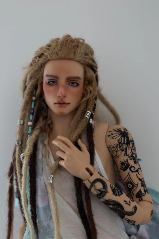 Full set #1 Ayden 1/3 Suntanned BJD Boy 66.6 cm (Ready for shipping)